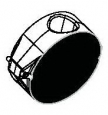 Dytron nástavec čelisťový plochý 100mm, black