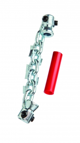 FlexShaft omílač, 1-řetězový s karbidovými hroty, pro potrubí 1¹⁄₄˝ - 2˝ (32 - 50 mm)