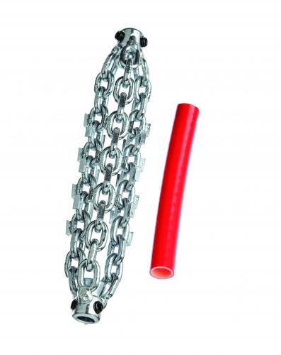 FlexShaft omílač, 3-řetězový s karbidovými hroty pro potrubí 3˝ (75 mm) 