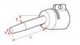 Leister Základní tryska, kruhová 5 x 150mm, prodloužená