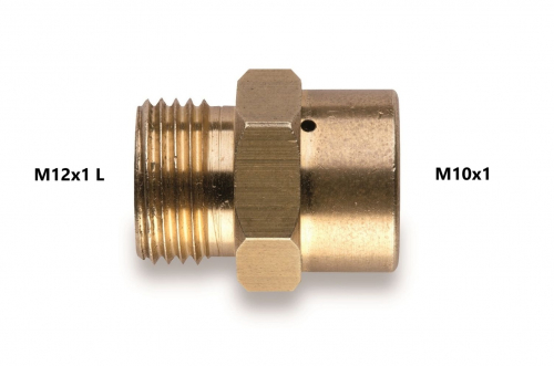 Miniautogen adaptér kyslík z M12 levý na M10