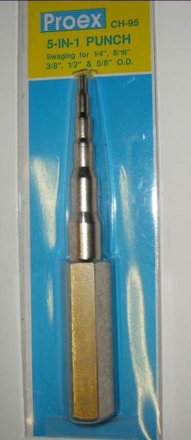 NIPO Expander manuální 1/4 -5/8˝ - 6,8,10,12,16 mm - Expandery -  Vyhrdlovače - Nipo Tools s.r.o.