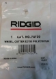 RIDGID řezné kolečko E-2155, PE, PPR, PVC
