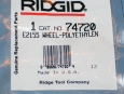 RIDGID řezné kolečko E-2155, PE, PPR, PVC