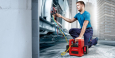Roth. Roairvac R32 2.0 CL 57 l /min. s baterií RO BP18/8, 8.0 Ah 18 V Li-HD, nabíječkou v ROCASE ROBUCKET