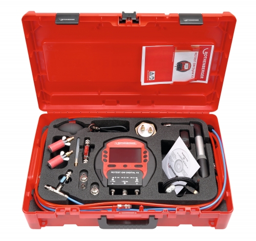 Rothenberger ROTEST GW Digital V3 - Set pro Plyn a Vodu