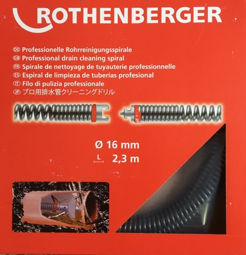 Rothenberger Spirála 16mm x 2,3m